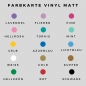 Preview: Vinyl Türschild Regenbogen